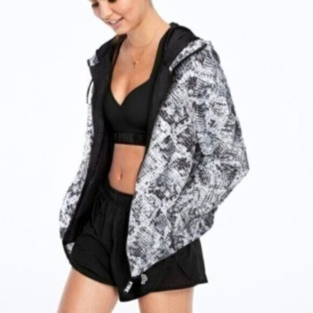 NWT PINK Victoria's Secret Anorak M/L